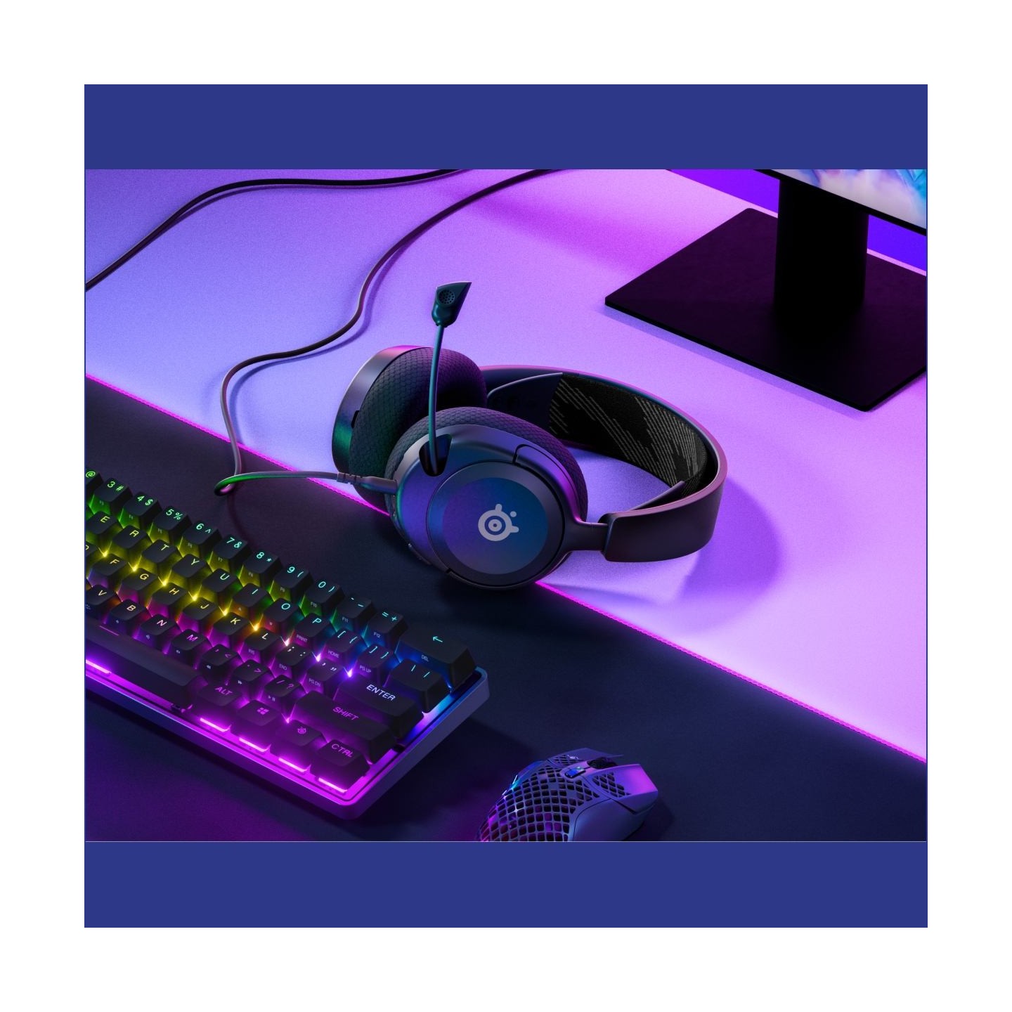 Steelseries Arctis Nova 1 Headset, Black / 61606