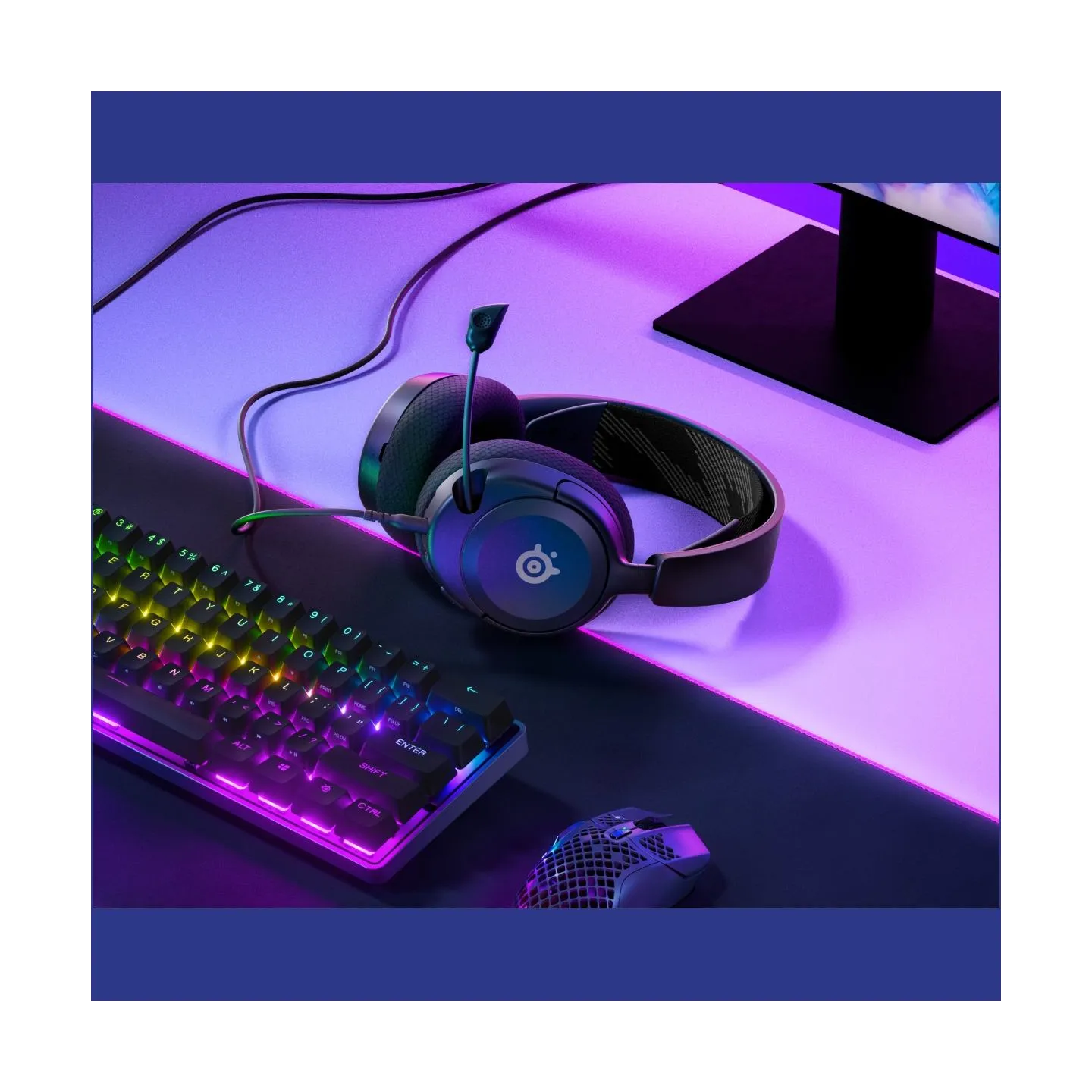 Steelseries Arctis Nova 1 Headset, Black / 61606