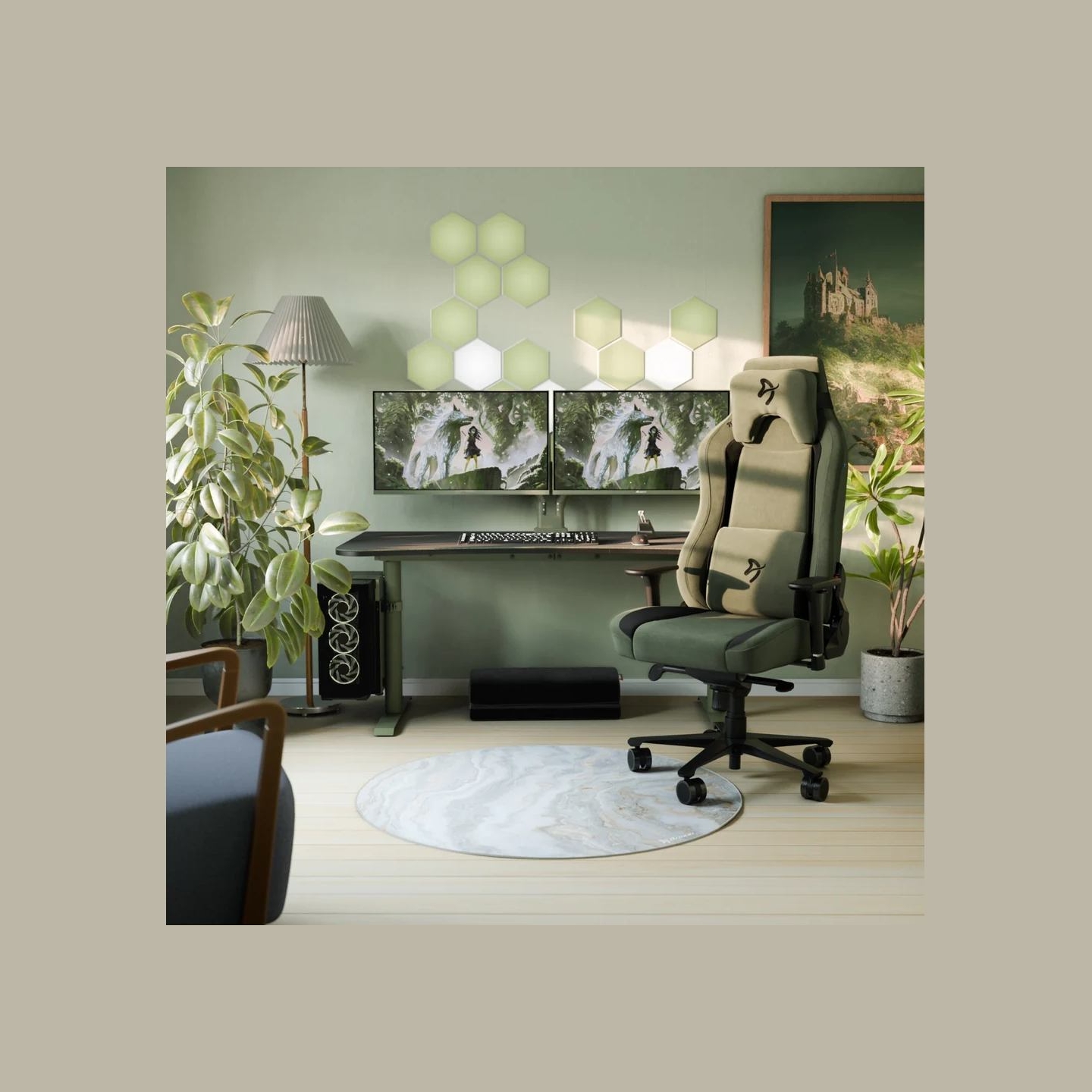 Arozzi | Nova | 32 " | IPS | QHD | 16:9 | 180 Hz | 1 ms | 2560 x 1440 pixels | 300 cd/m² | HDMI ports quantity 2 | Forest Green
