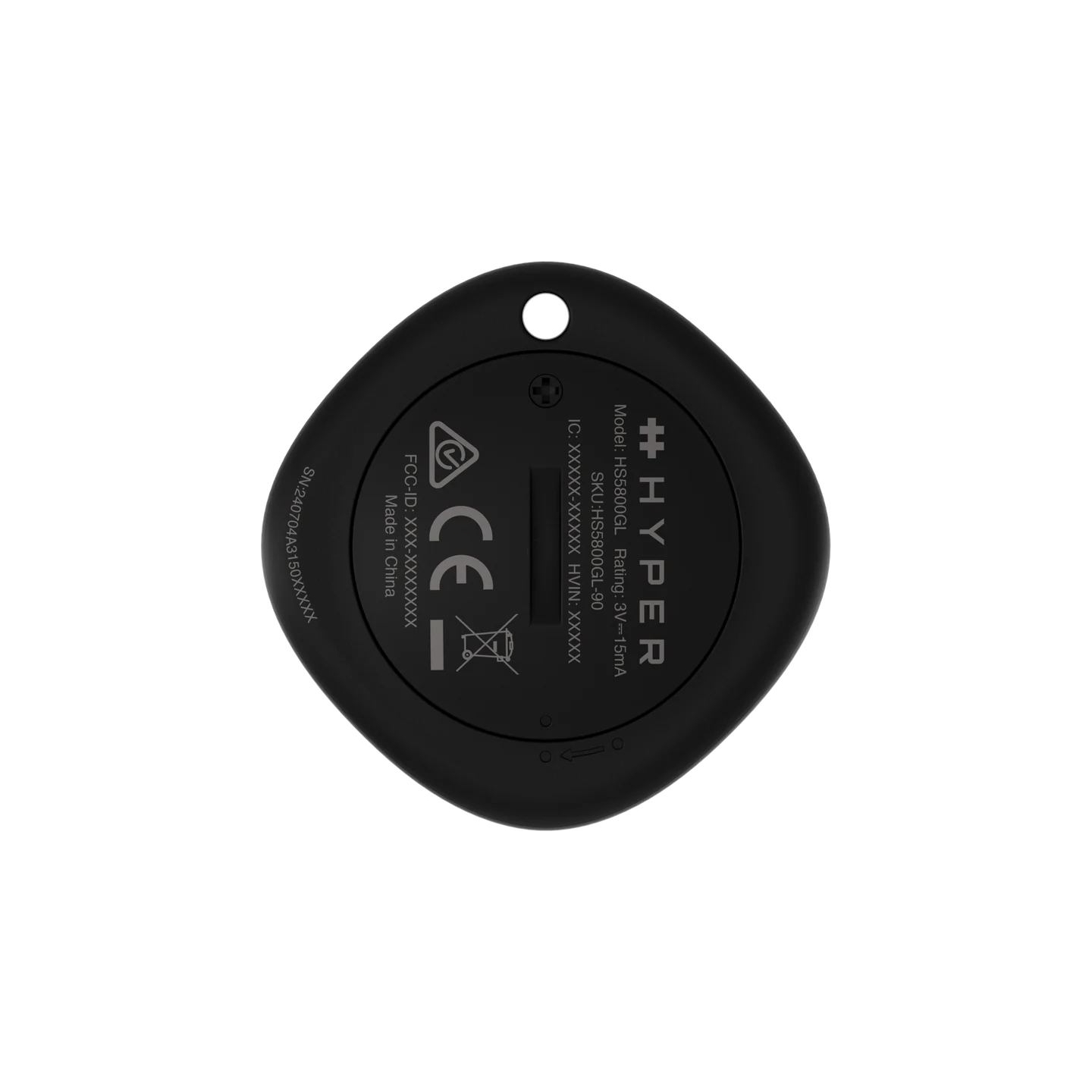 Hyper | HyperShield Universal Find My Locator/Tracker | HS5800BKGL | Black