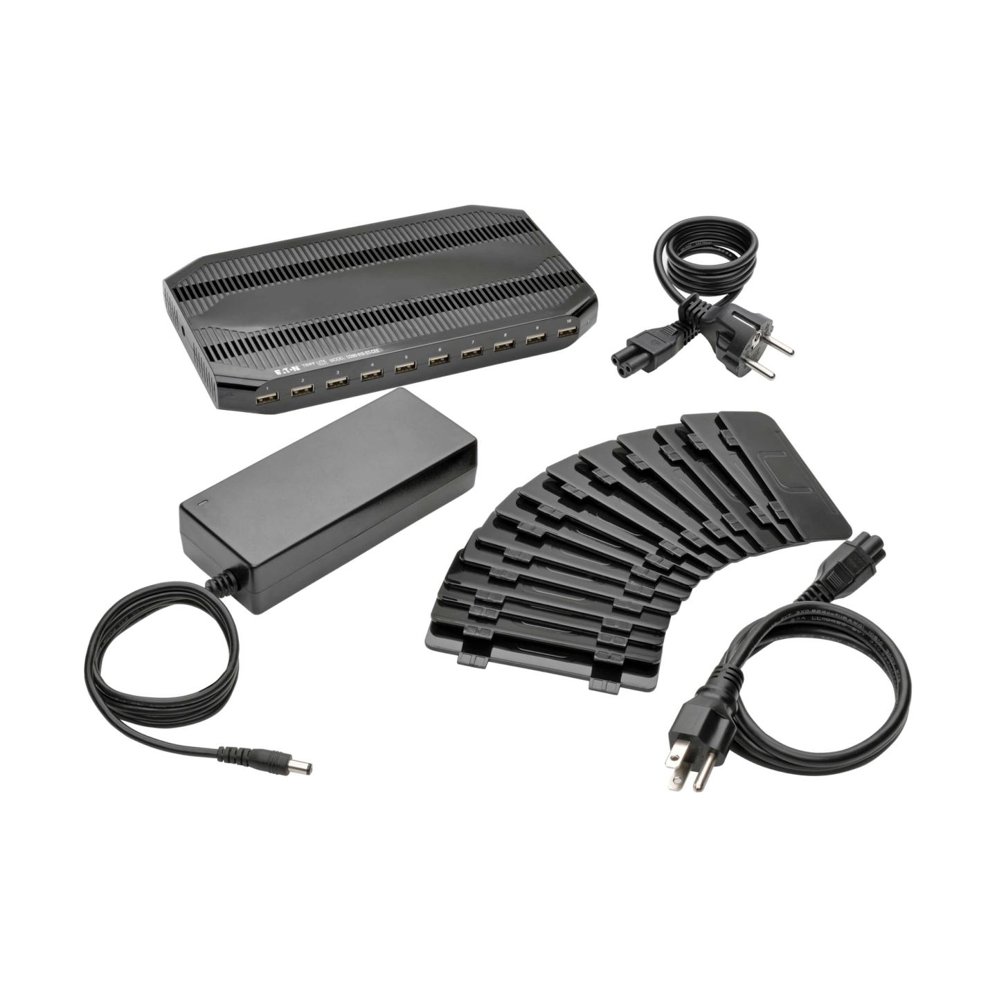 Tripp Lite | Tripp Lite | 10 Port USB Charging Station with Adjustable Storage | U280-010-ST-CEE | UNPACKED, SCRATCHED