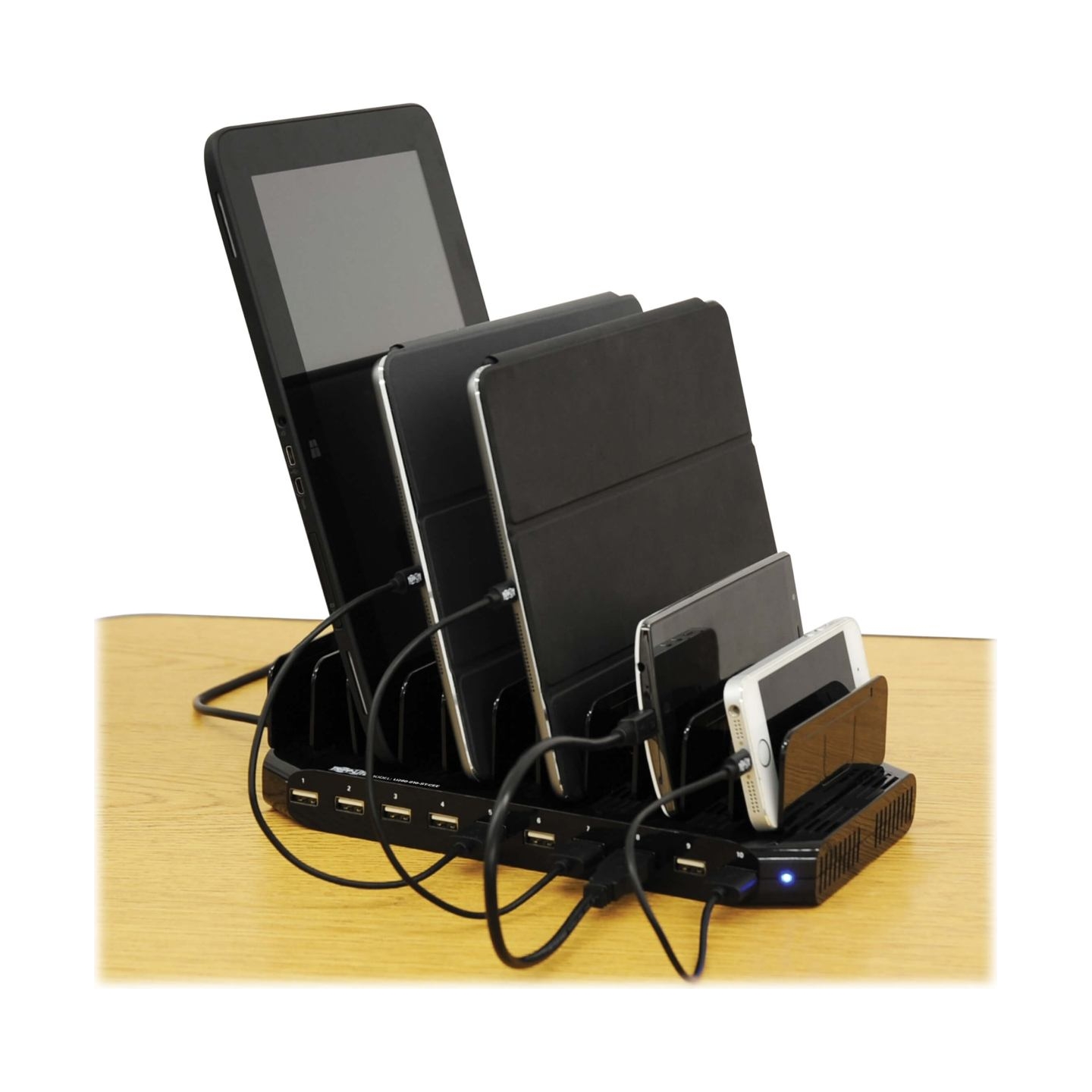 Tripp Lite | Tripp Lite | 10 Port USB Charging Station with Adjustable Storage | U280-010-ST-CEE | UNPACKED, SCRATCHED
