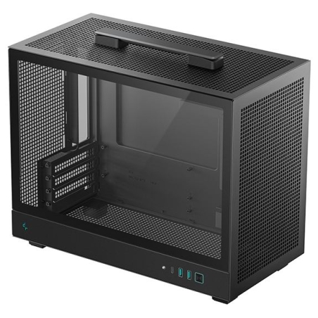 Deepcool Case | CH160 Plus | Black | Mini-ITX