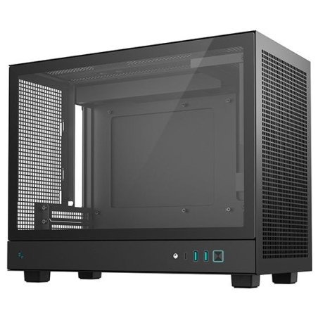 Deepcool Case | CH160 Plus | Black | Mini-ITX