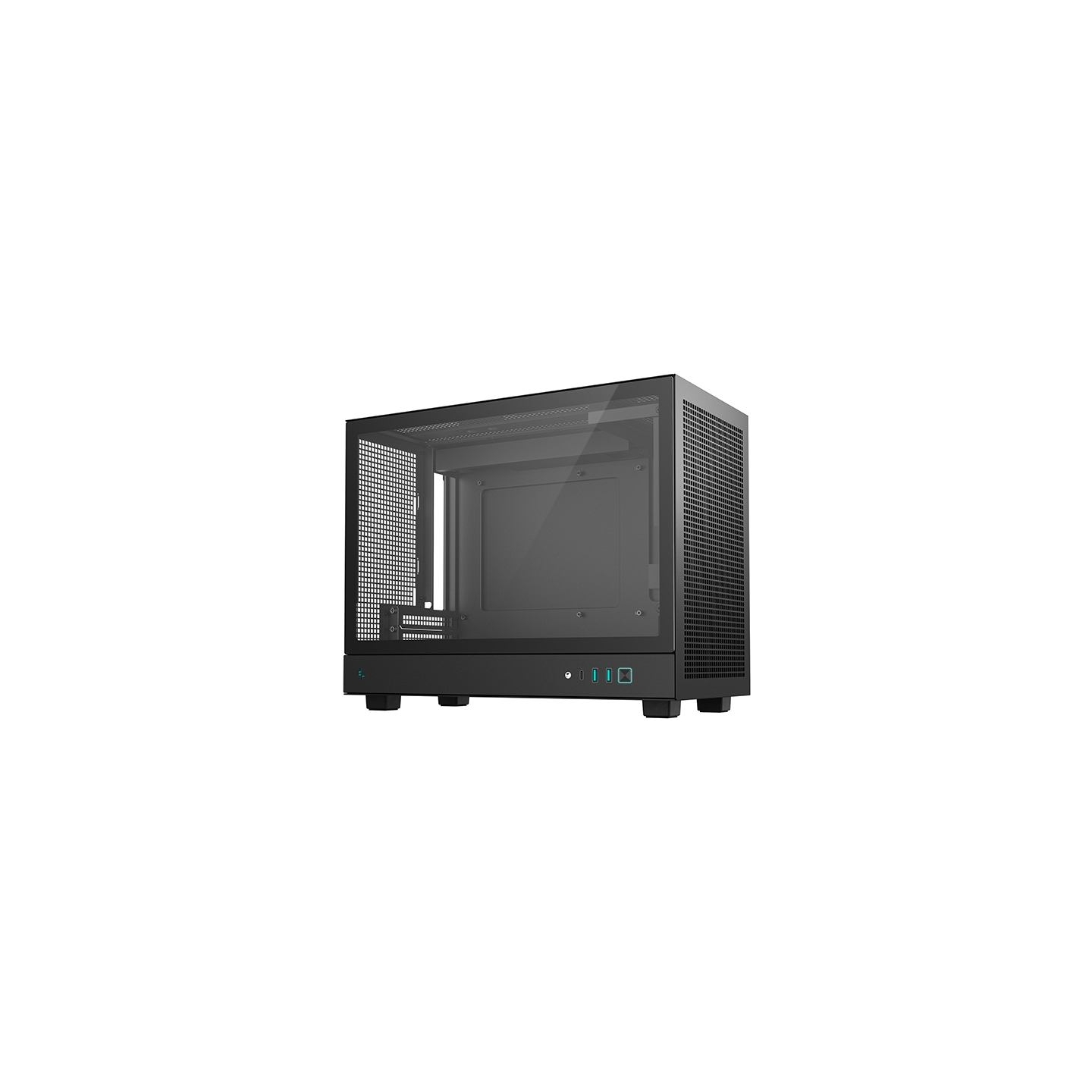 Deepcool Case | CH160 Plus | Black | Mini-ITX