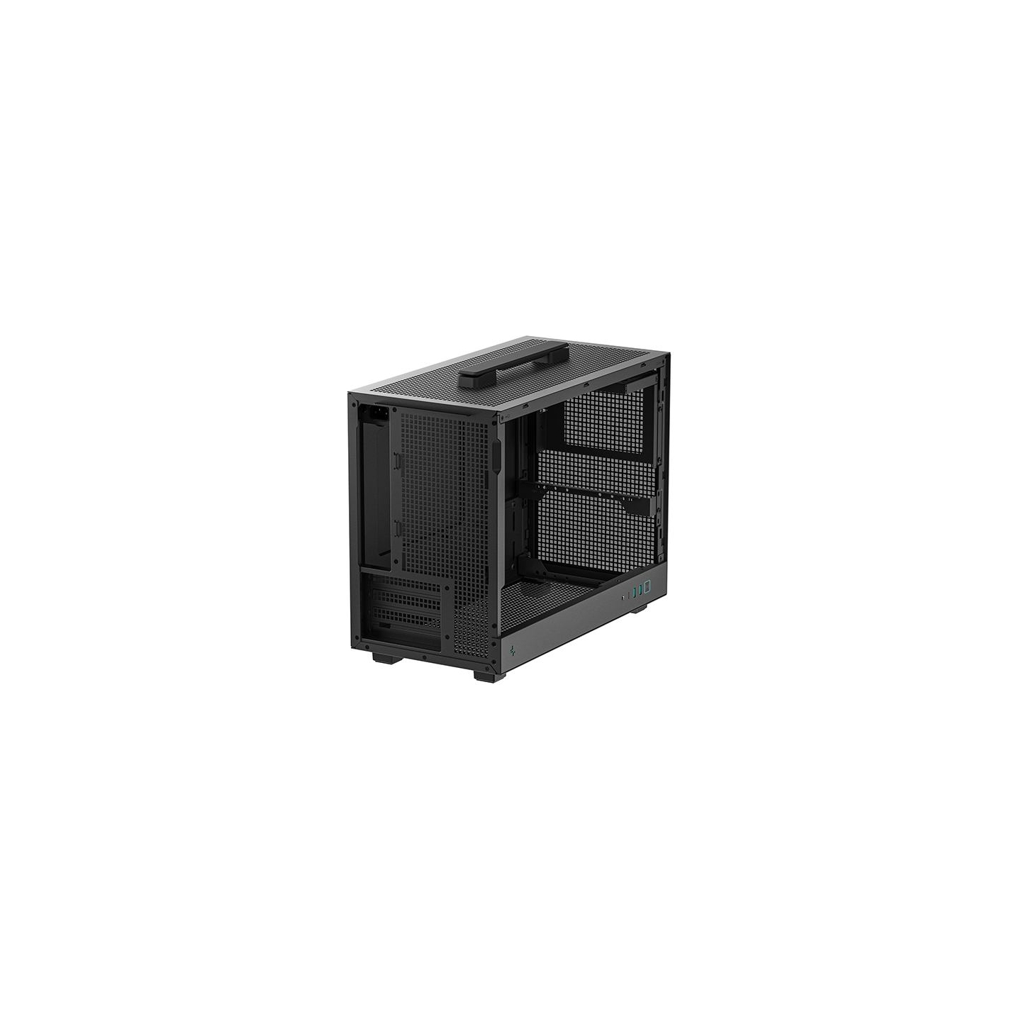 Deepcool Case | CH160 Plus | Black | Mini-ITX