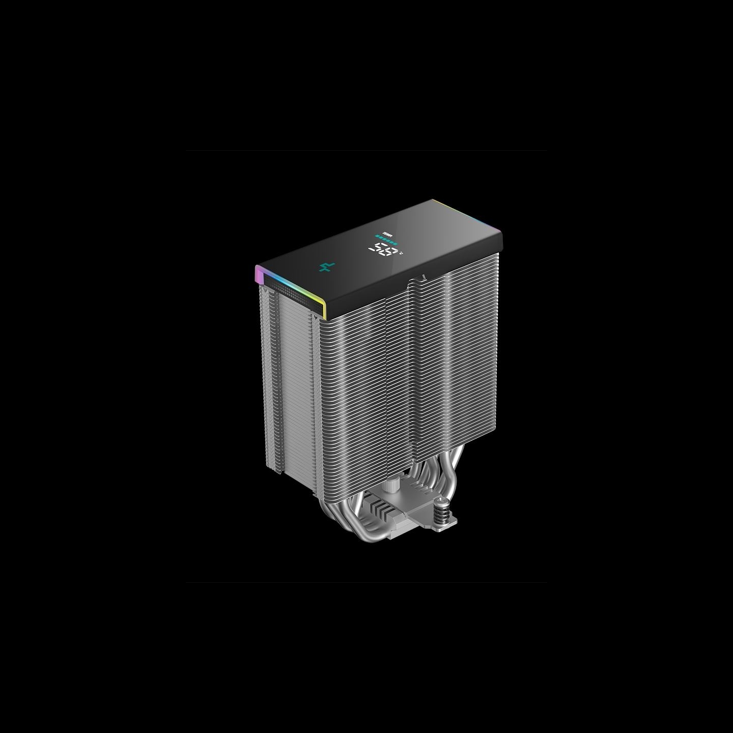 Deepcool CPU Air Cooler | AK500S Digital SE | Black | Intel, AMD