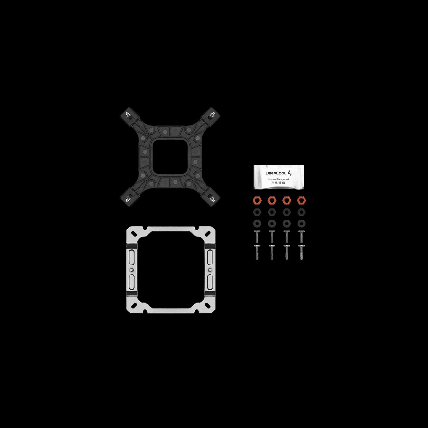 Deepcool CPU Air Cooler | AK500S Digital SE | Black | Intel, AMD