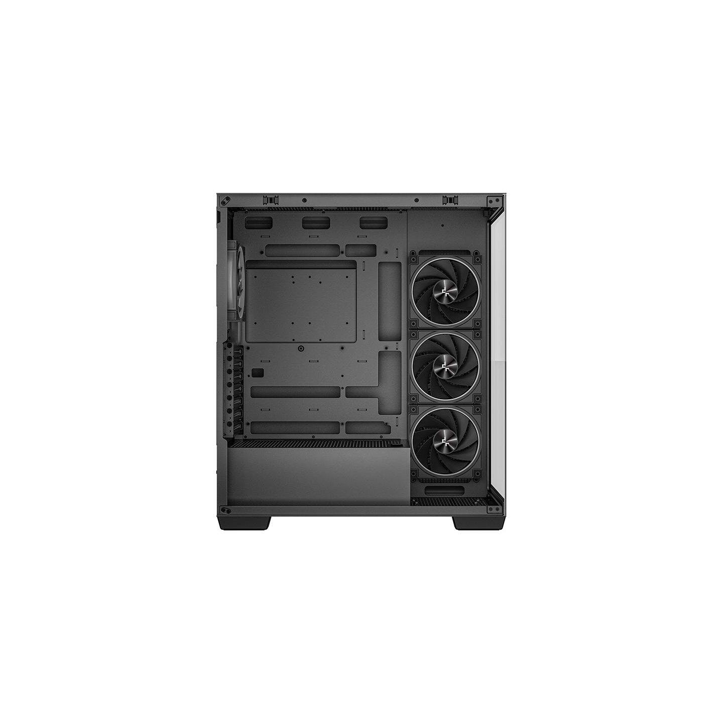 Deepcool Case | CG580 4F V2 | Black | ATX