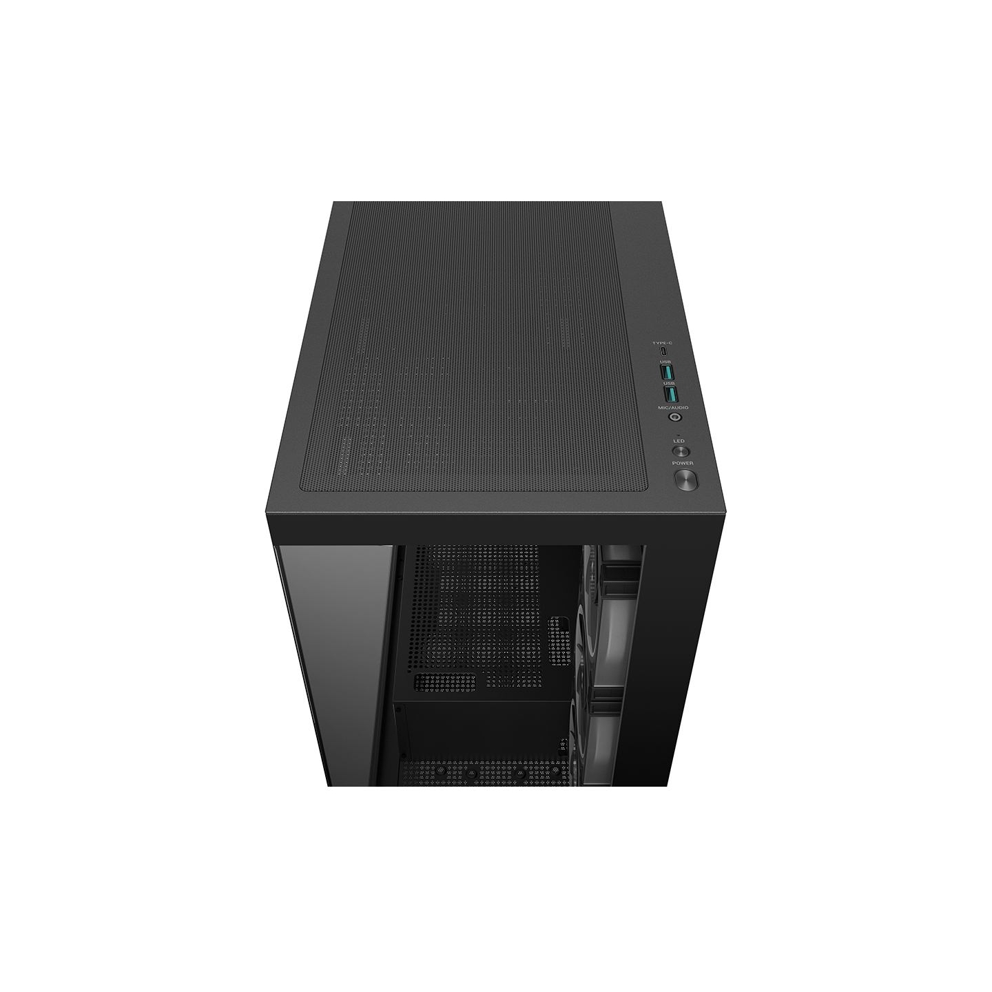 Deepcool Case | CG580 4F V2 | Black | ATX