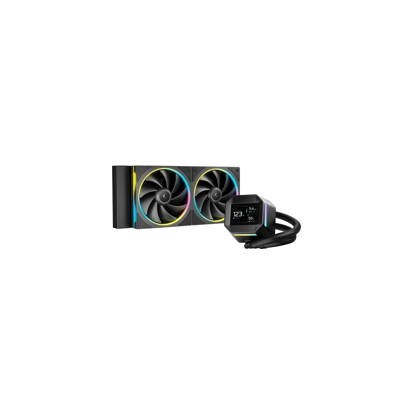 Deepcool Liquid CPU Cooler | LM240 | Black | Intel, AMD