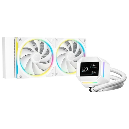 Deepcool Liquid CPU Cooler | LM240 WH | White | Intel, AMD