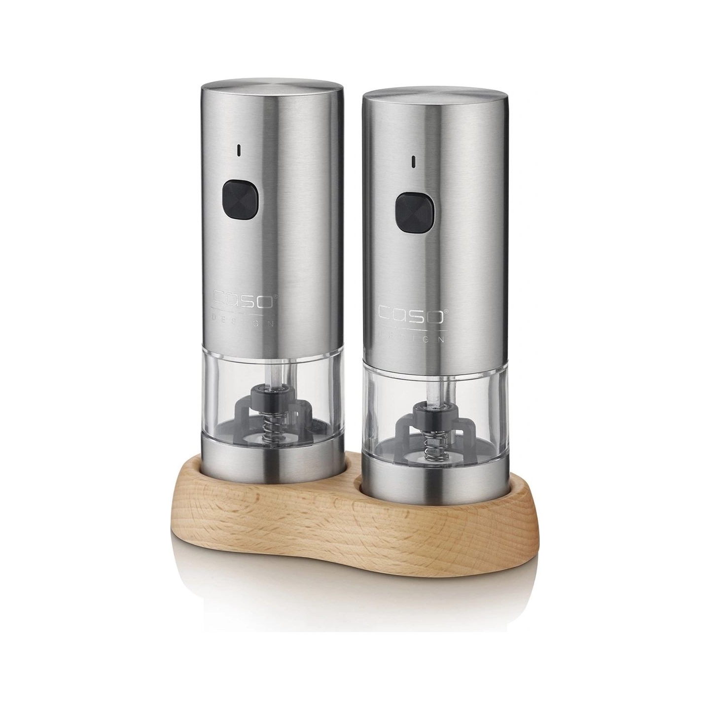Caso Salt and Pepper Grinder | SpiceDuo | Electric | Housing material Stainless steel | Lithium