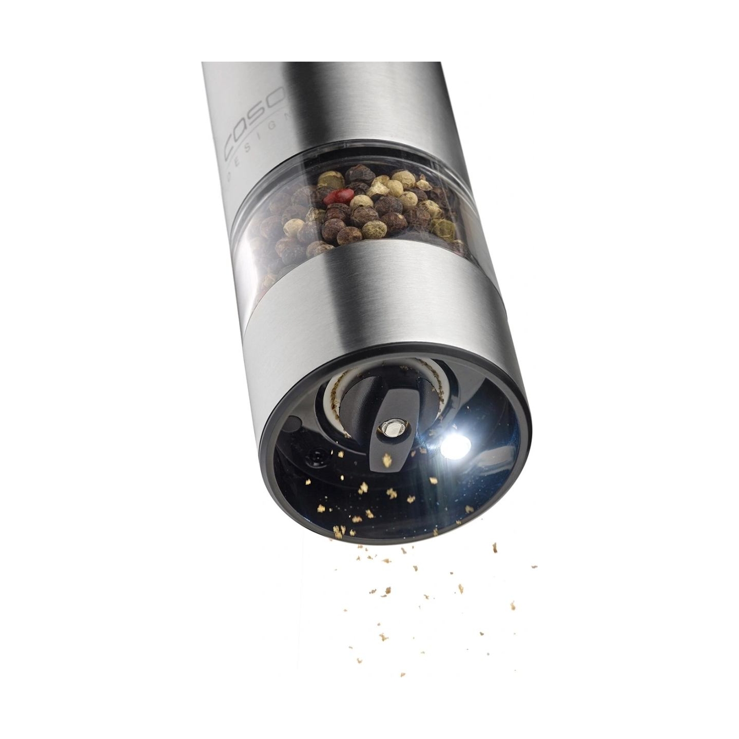 Caso Salt and Pepper Grinder | SpiceDuo | Electric | Housing material Stainless steel | Lithium