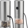 Caso Salt and Pepper Grinder | SpiceDuo | Electric | Housing material Stainless steel | Lithium