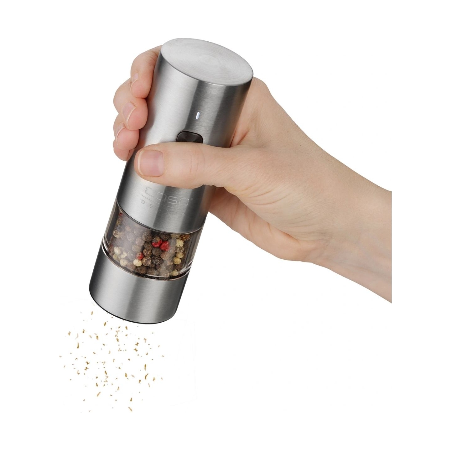 Caso Salt and Pepper Grinder | SpiceDuo | Electric | Housing material Stainless steel | Lithium
