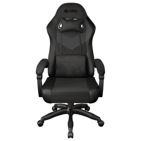 Fury Eco leather/Fabric/Nylon | Gaming Chair | Shinai S2 | Black