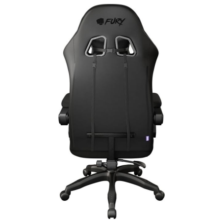 Fury Eco leather/Fabric/Nylon | Gaming Chair | Shinai S2 | Black
