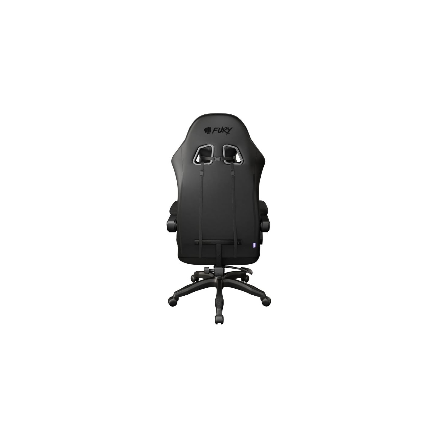 Fury Eco leather/Fabric/Nylon | Gaming Chair | Shinai S2 | Black