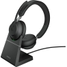Jabra Evolve2 65 UC Stereo, W. Stand, USB-A / 26599-989-989