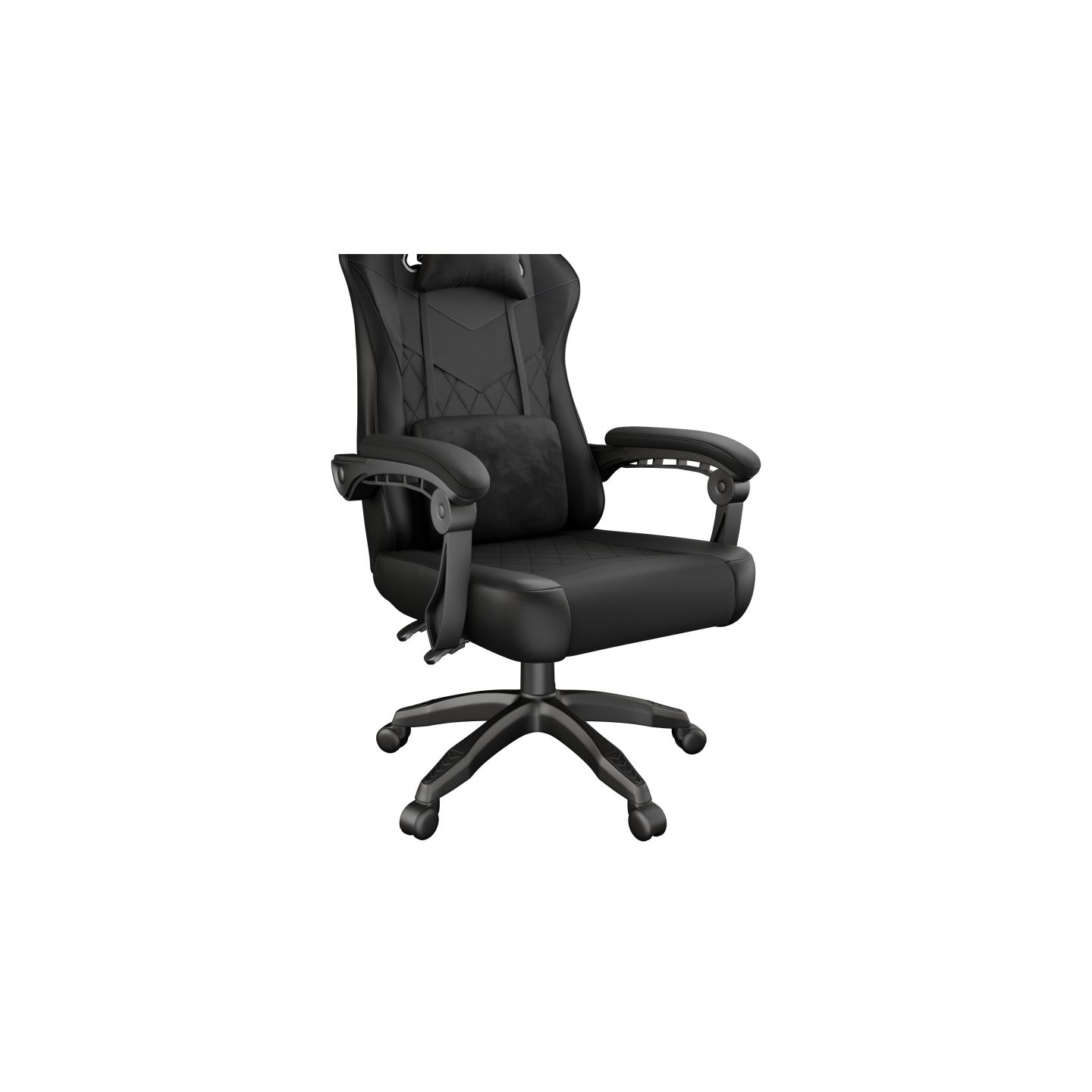 Fury Eco leather/Fabric/Nylon | Gaming Chair | Shinai S2 | Black