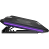 Fury Laptop Cooler Cooling Pad Fury Gunbai G3 Fans, RGB LED Light, 2 USB, 14.1-17.3"