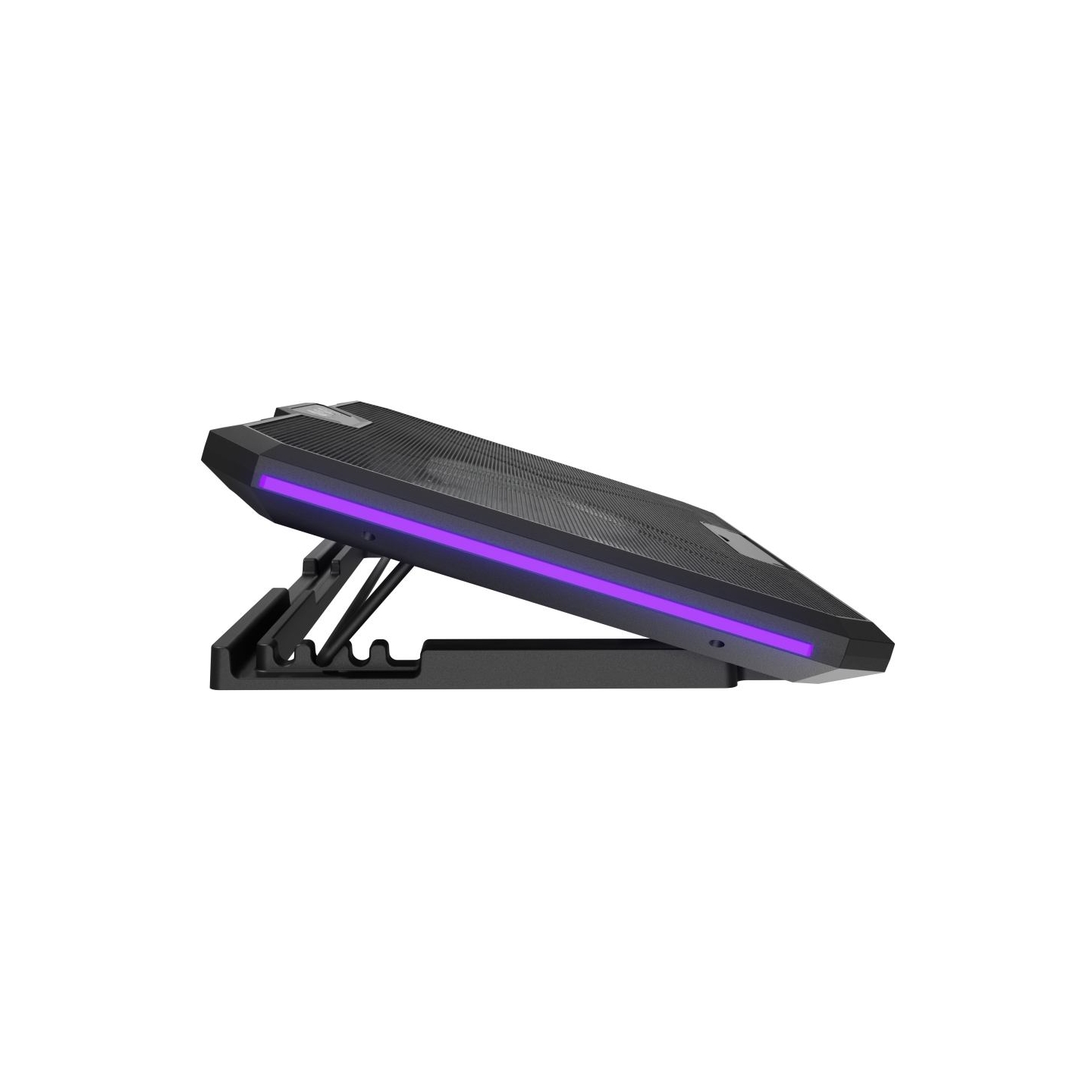 Fury Laptop Cooler Cooling Pad Fury Gunbai G3 Fans, RGB LED Light, 2 USB, 14.1-17.3"