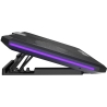 Fury Laptop Cooler Cooling Pad Fury Gunbai G3 Fans, RGB LED Light, 2 USB, 14.1-17.3"