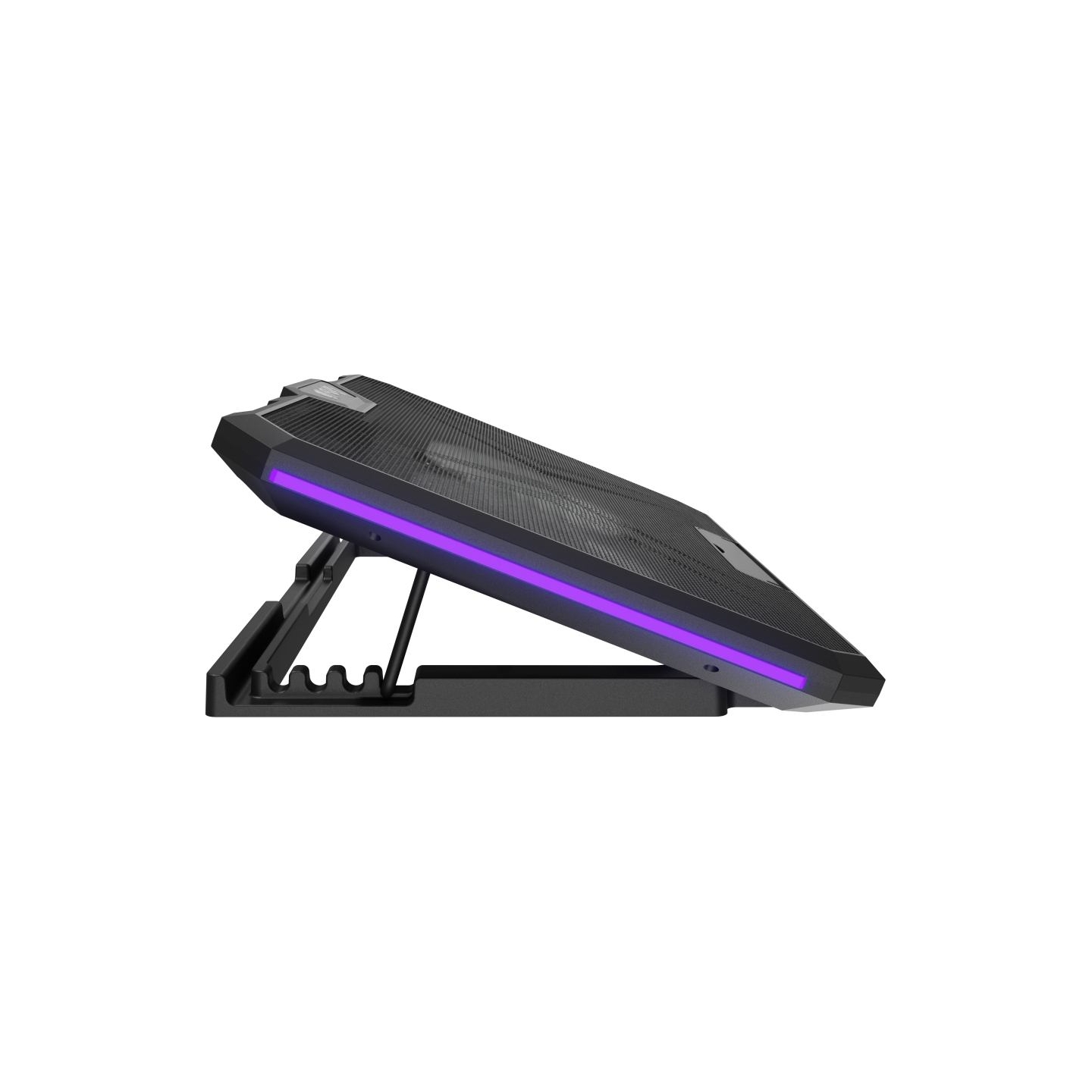 Fury Laptop Cooler Cooling Pad Fury Gunbai G3 Fans, RGB LED Light, 2 USB, 14.1-17.3"
