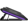 Fury Laptop Cooler Cooling Pad Fury Gunbai G3 Fans, RGB LED Light, 2 USB, 14.1-17.3"