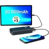 Port Connect External USB-C battery | 20000 mAh | Blue