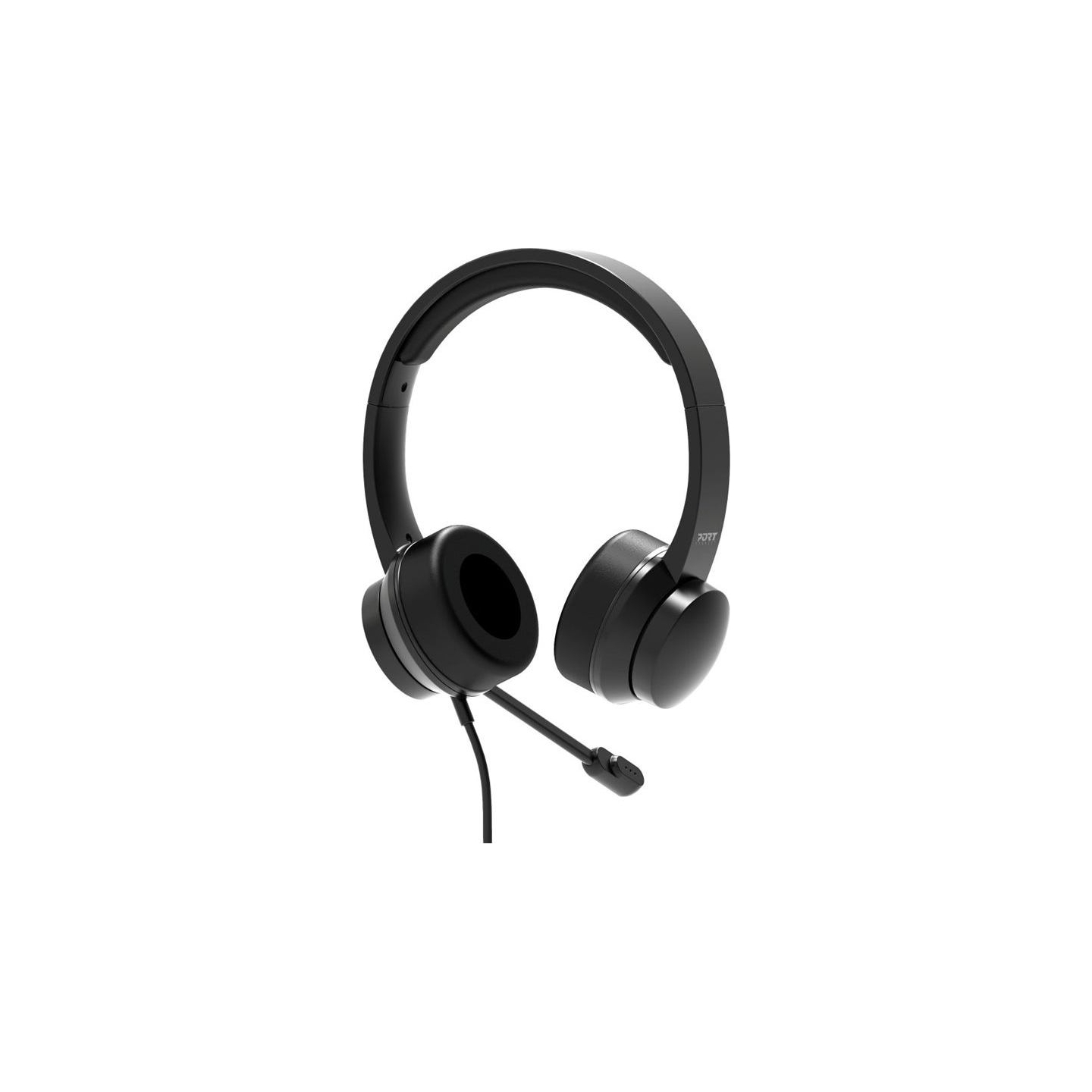 Port Connect | USB Comfortable Stereo Office Microphone Headset | Built-in microphone | Wired | Black