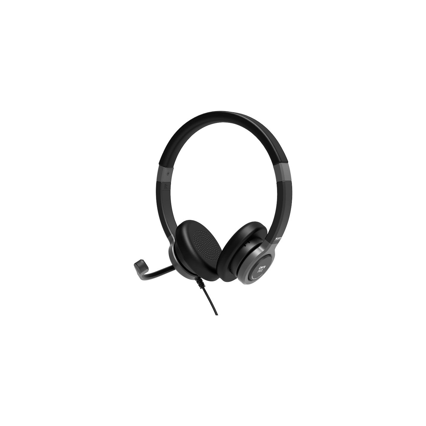 Port Connect | Stereo USB Headphone PRO ON'R 300 | Wired | On-ear | Black | Noise canceling
