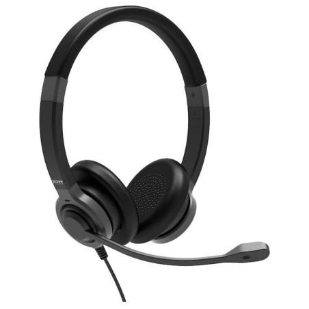Port Connect | Stereo USB Headphone PRO ON'R 300 | Wired | On-ear | Black | Noise canceling