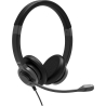 Port Connect | Stereo USB Headphone PRO ON'R 300 | Wired | On-ear | Black | Noise canceling