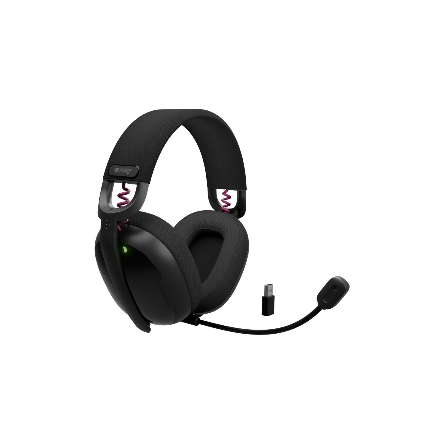 Fury | Gaming Headset | Fukiya F6 | Bluetooth | Over-Ear | Microphone | Black | Wireless