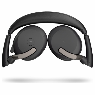 Jabra Evolve2 65 Flex MS Stereo Wireless Headset, Bluetooth, USB-A, Black / 26699-999-989