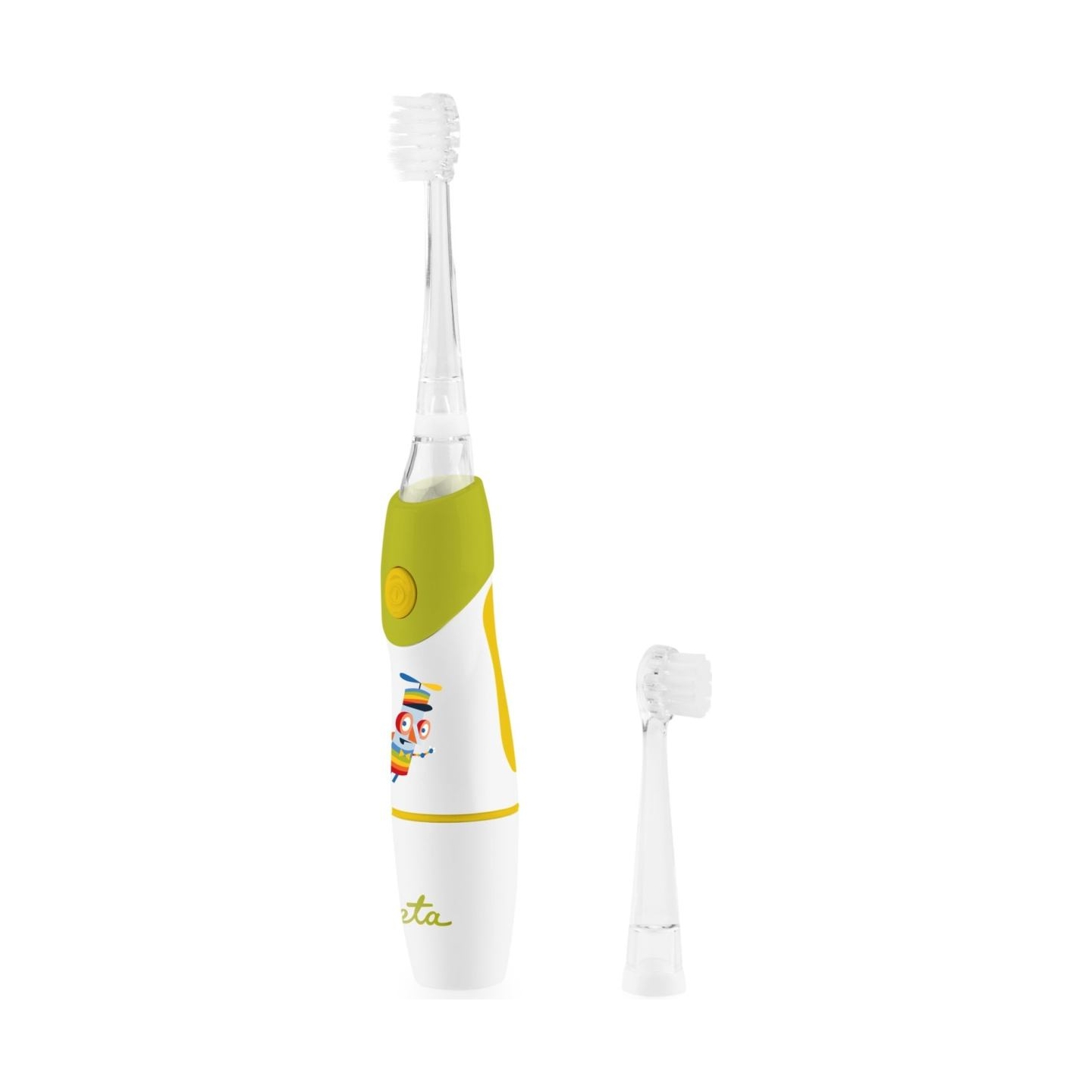 ETA Toothbrush | Sonetic ETA071090040 | Battery operated | For kids | Number of brush heads included 2 | Number of teeth brushin