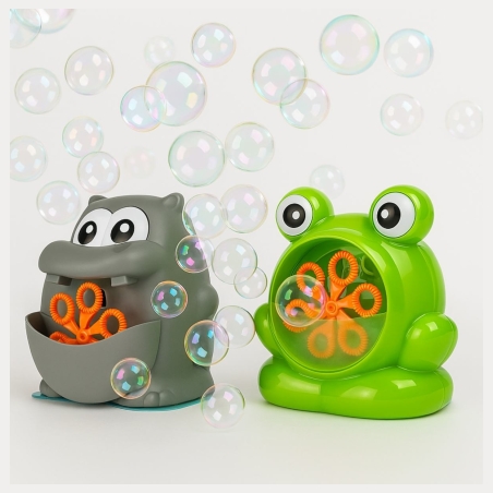 Koala Games G2495 Frog & Hippo  Bubble Mashine  (Random Color)