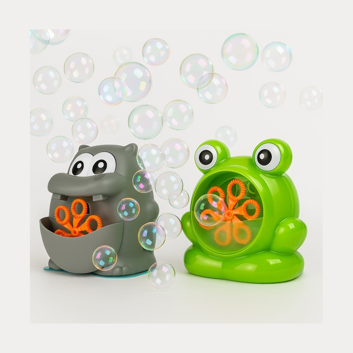 Koala Games G2495 Frog & Hippo  Bubble Mashine  (Random Color)