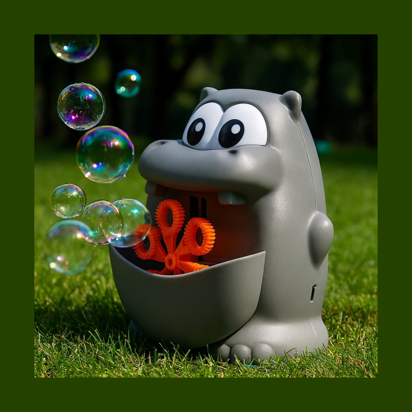 Koala Games G2495 Frog & Hippo  Bubble Mashine  (Random Color)