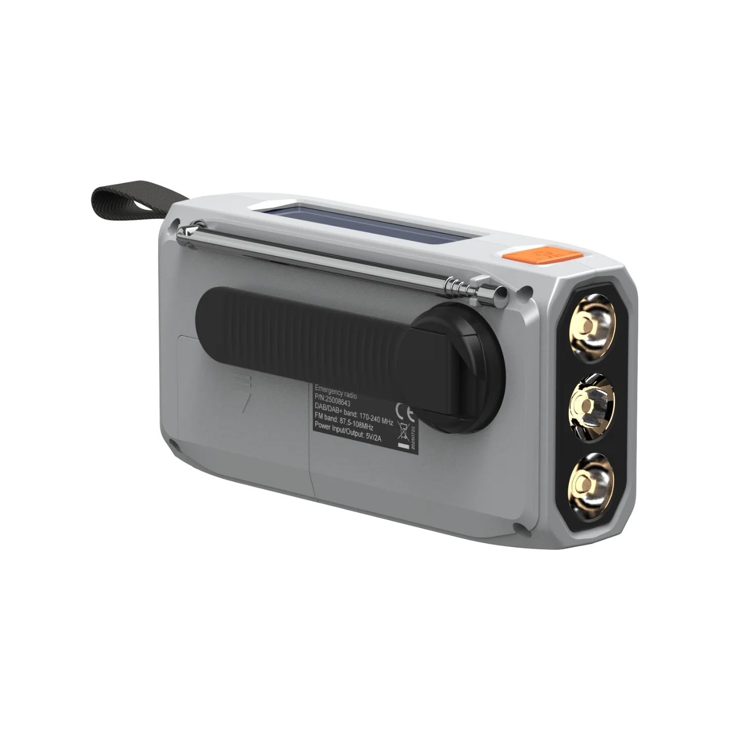 Marmitek Outdoor Radio | RESQ 100 | Gray
