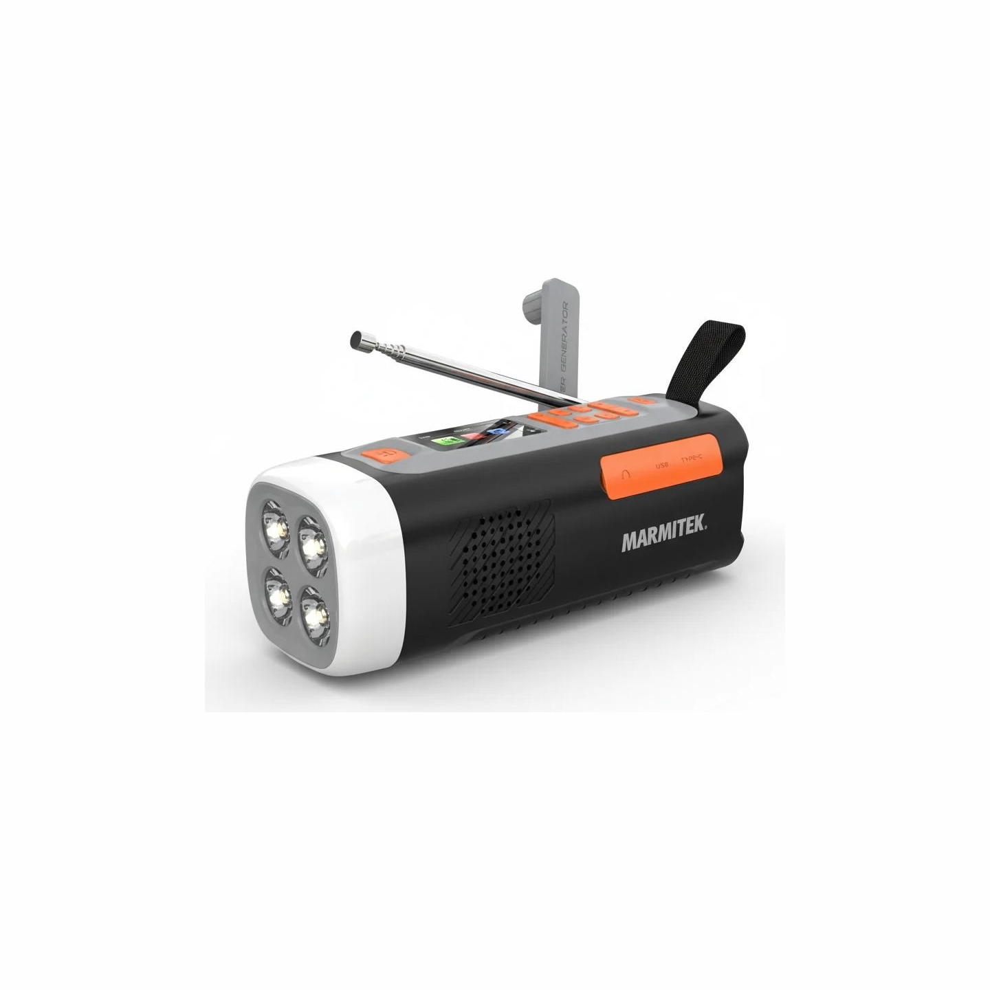 Marmitek Outdoor Radio | RESQ 200 | Black