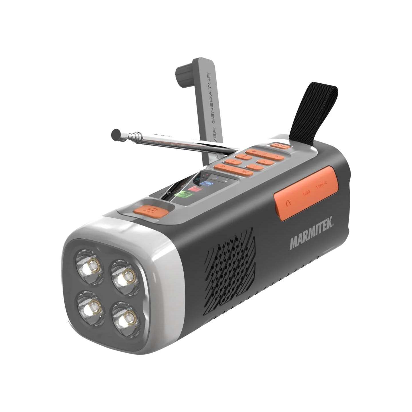 Marmitek Outdoor Radio | RESQ 200 | Black