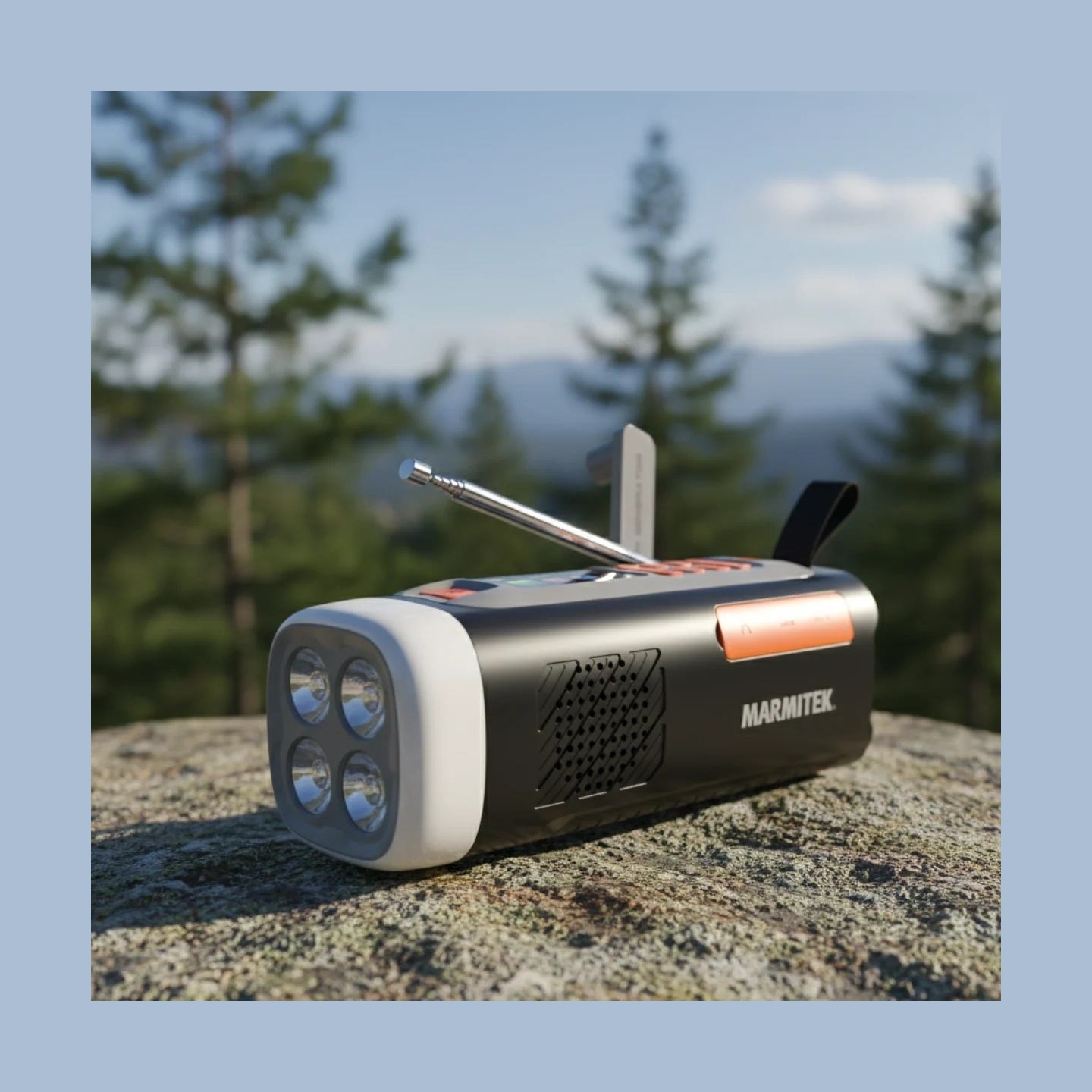 Marmitek Outdoor Radio | RESQ 200 | Black