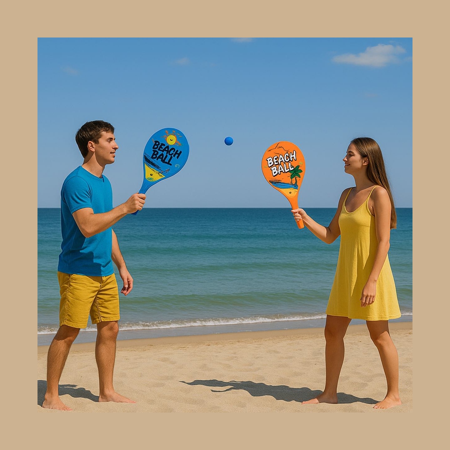 Koala Games G2470  Beach Racket Set With Ball