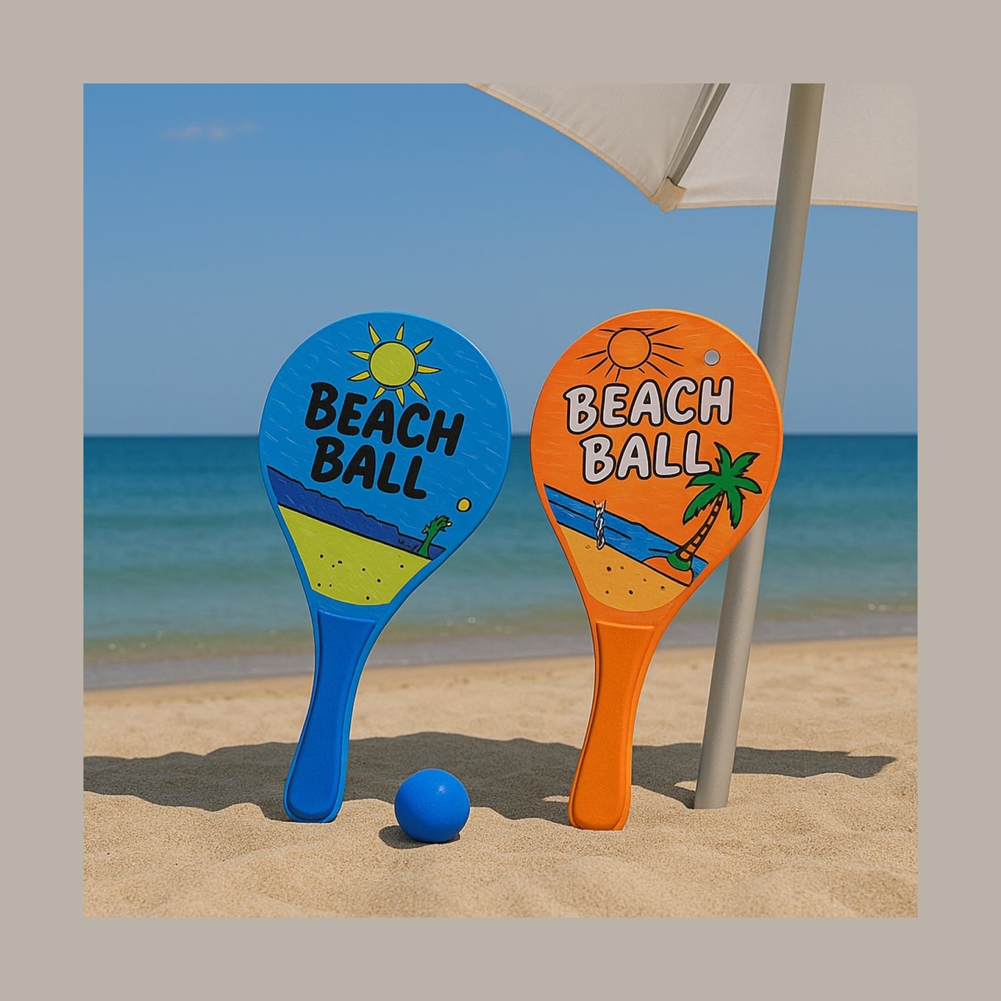 Koala Games G2470  Beach Racket Set With Ball