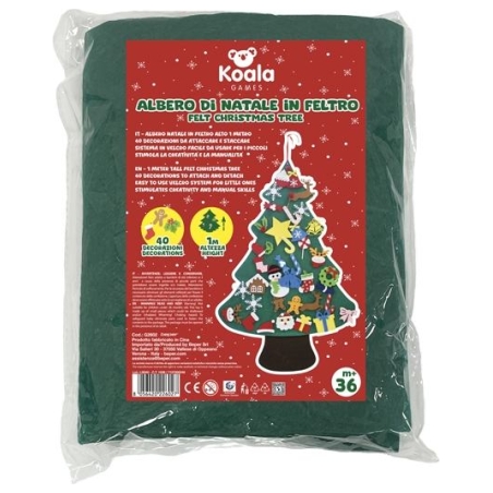 Koala Games G2602 Cristmas Felt Tree