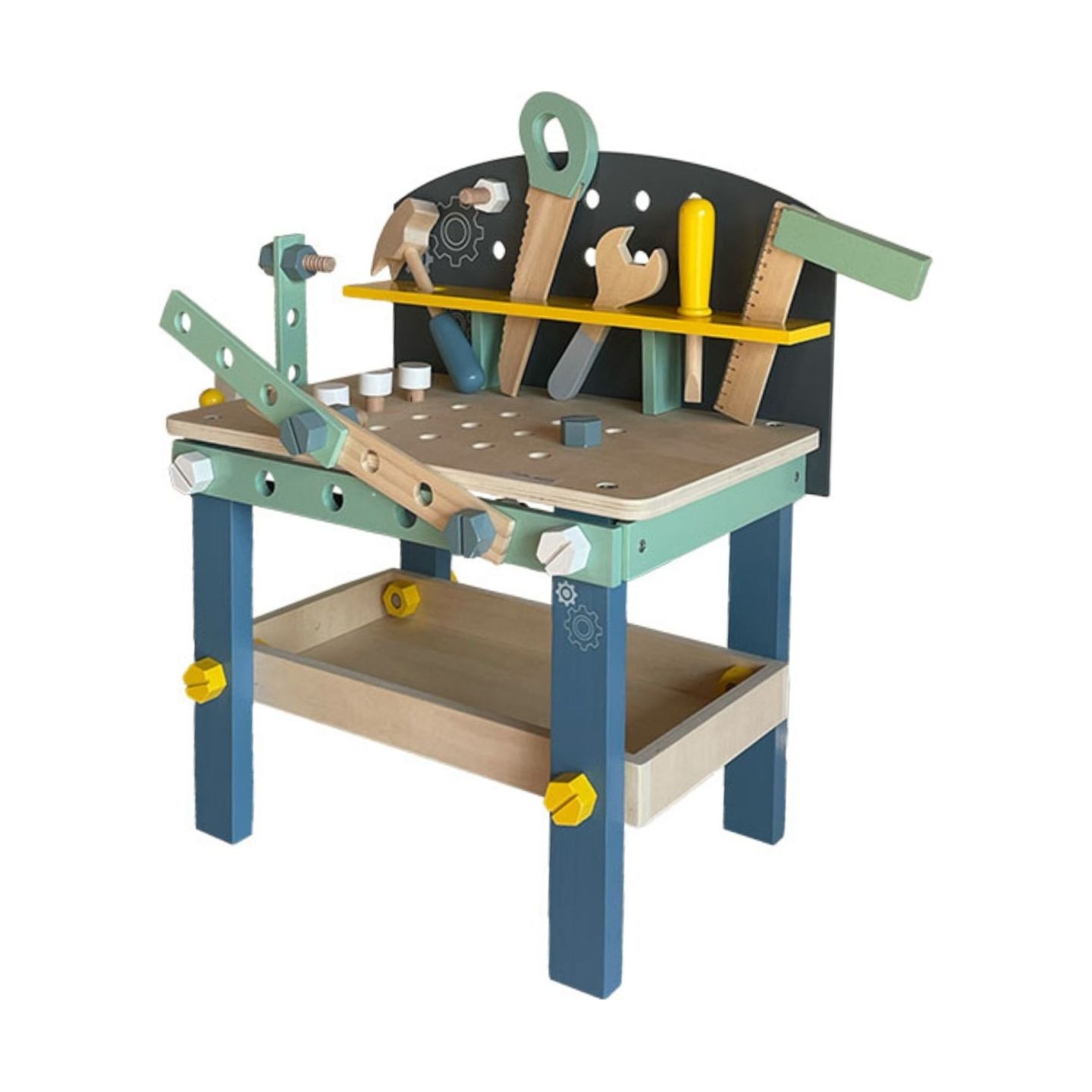 Koala Games G2595 Wooden Workbench With Accesories