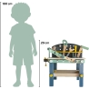 Koala Games G2595 Wooden Workbench With Accesories